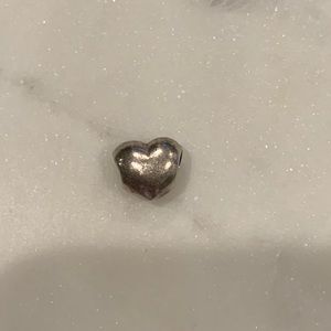 Retired Pandora Sterling Silver Heart Charm